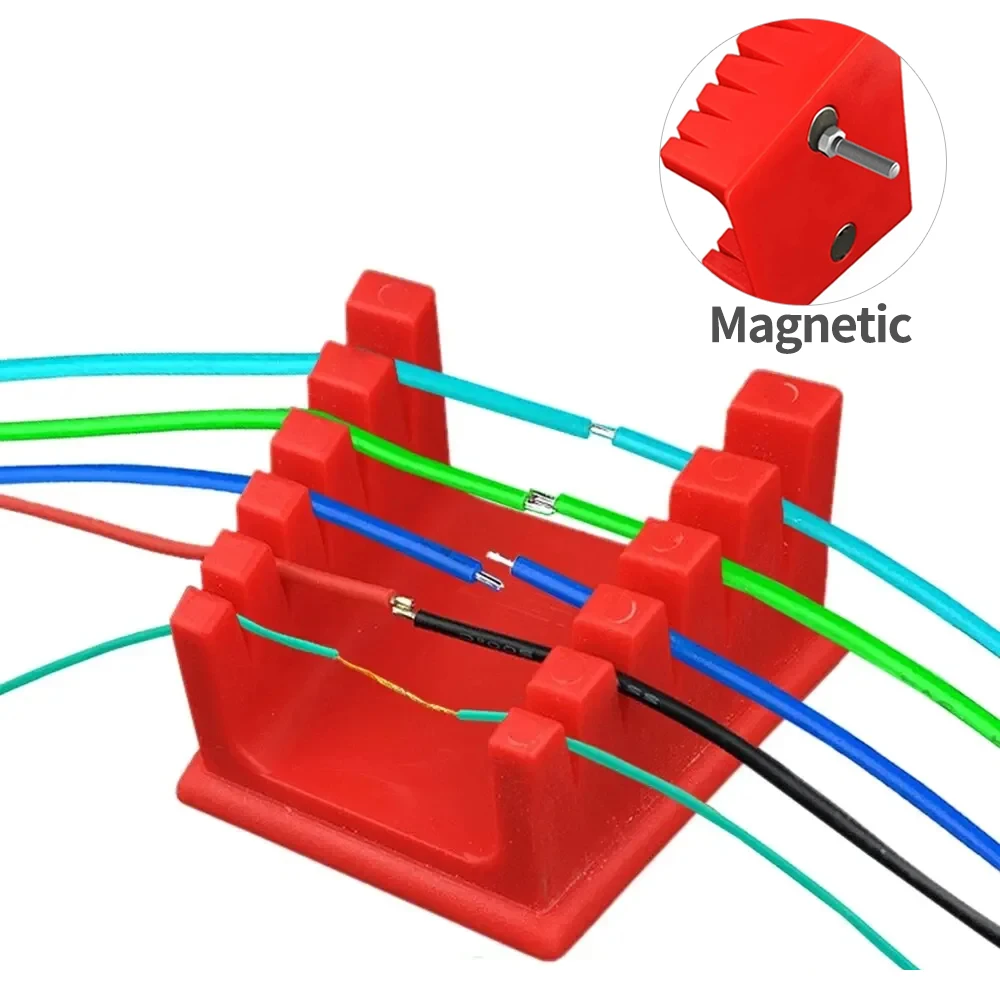 

Зажим для ремонта сварочной проволоки из АБС-пластика с большим присоской для ремонта мобильных телефонов, инструмент для сварочного держателя кабеля материнской платы