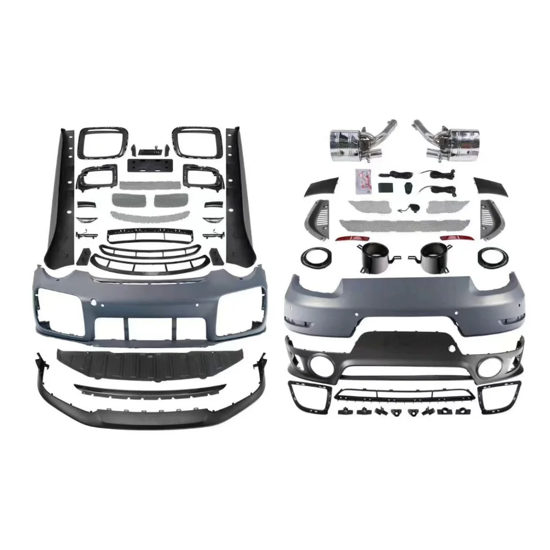 

Front & Rear bumper side skirt for Porsche 991.1 991.2 modified to GT2RS Style Body Kit Car Accessories