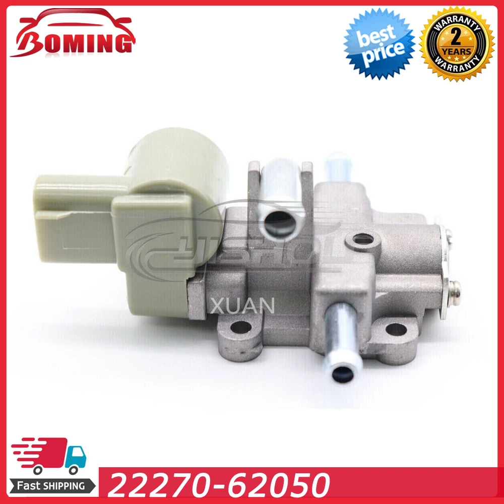 

22270-62050 Автомобильный двигатель холостого хода, регулирующий клапан холостого хода IACV для Toyota Tacoma Tundra 4Runner T100 3,4L 1996-2004