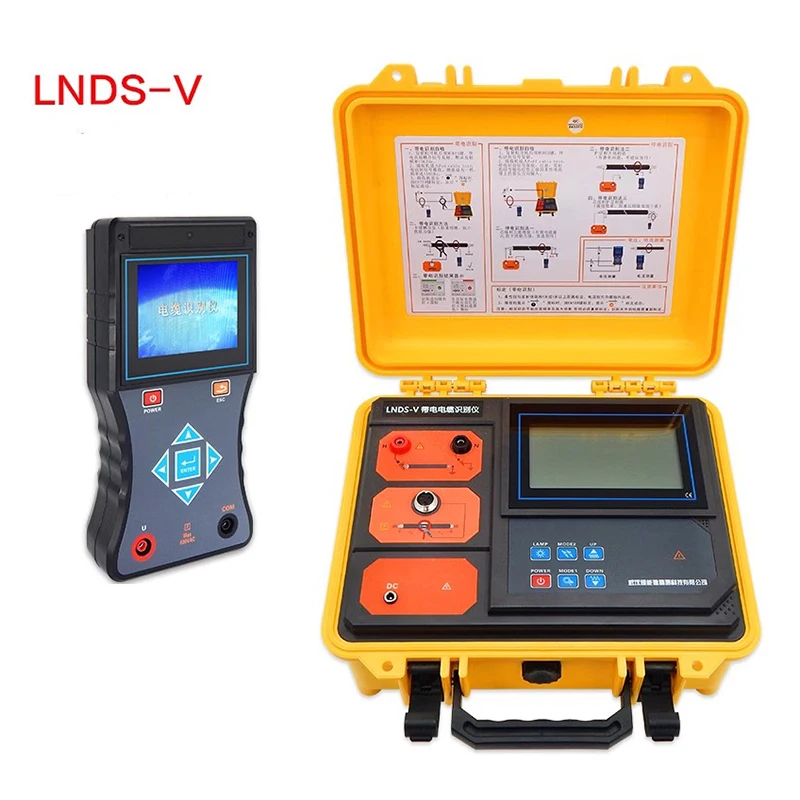

Electric Cable Tester/Fault Finder Tone Generator and Probe Cable Identification Tester Cable
