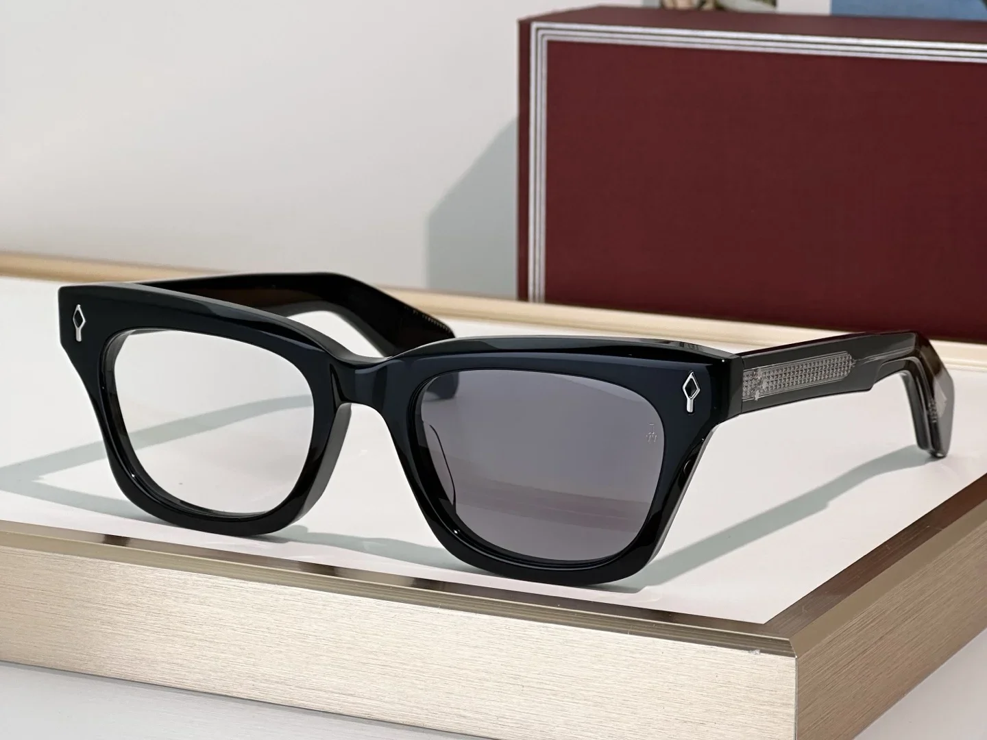 남녀공용 최고급 선글라스 DEALAN 에폭시 사이즈 50 스타일 UV400 레트로 패션 특별 디자인 선글라스 (케이스 포함)