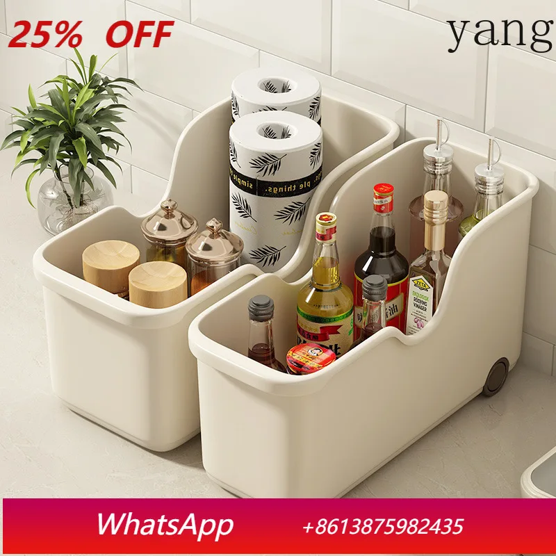 

LTT Kitchen Storage Box Pot Storage Rack Plastic Storage Pot Lid Rack