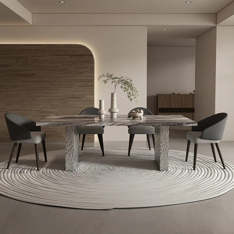 

Designer Unique Dining Tables Korean Small Space Luxury Modern Dining Table Extending Nordic Essttisch Kitchen Furniture
