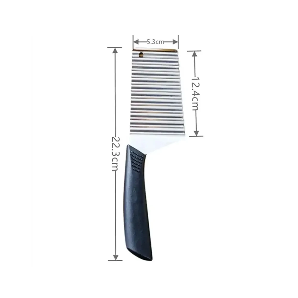 1PC Stainless Steel Wavy French Fries Cutter Potato Slicer Vegetable Chopper Durable Kitchen Gadgets