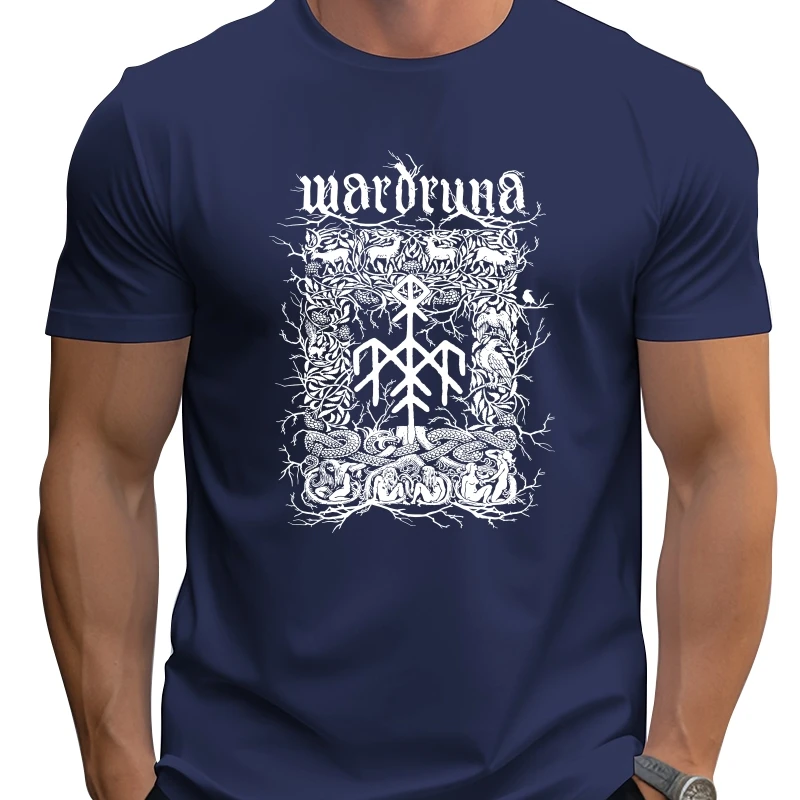 

Футболка Nordik Folk Wardruna Забавная футболка в стиле Харадзюку