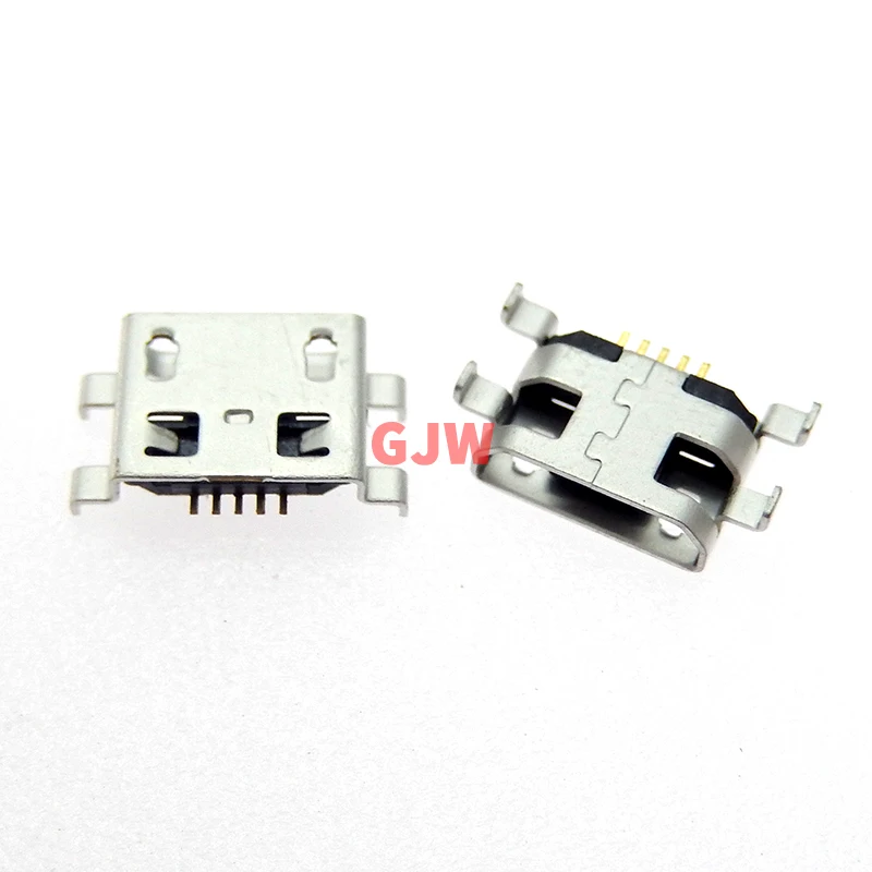 10Pcs Micro USB 5pin B Type Female Connector For Mobile Phone Micro USB Jack Connector 5 pin Charging Socket Sell At A Loss