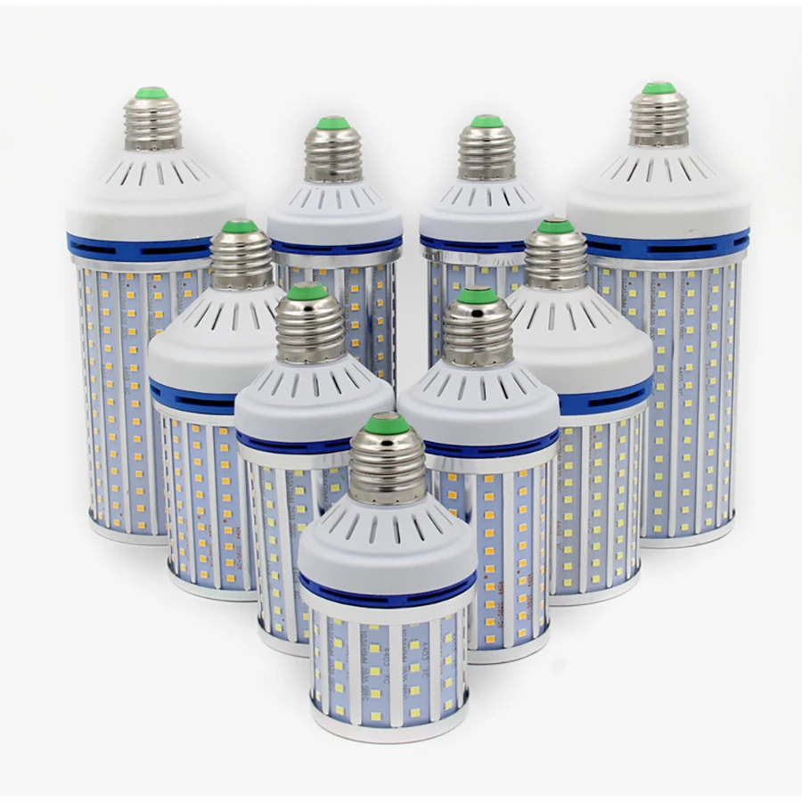 

1pcs/lot 220V E27 E14 B22 30W 35W 45W LED Corn Bulbs Lamp Smd 2835 White Color