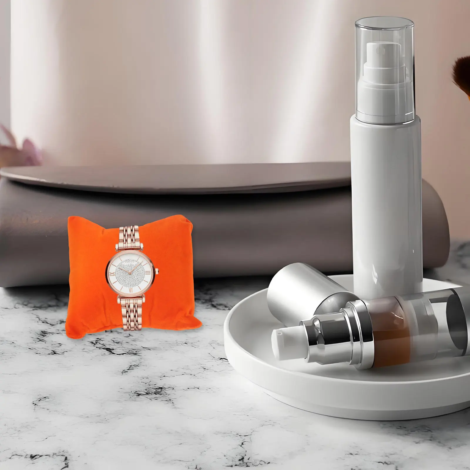 

10Pcs Watch Pillow Small Cushions Bracelet Bangle Display Stand Wristwatch Case Jewelry Organizer Storage Pillow Holder