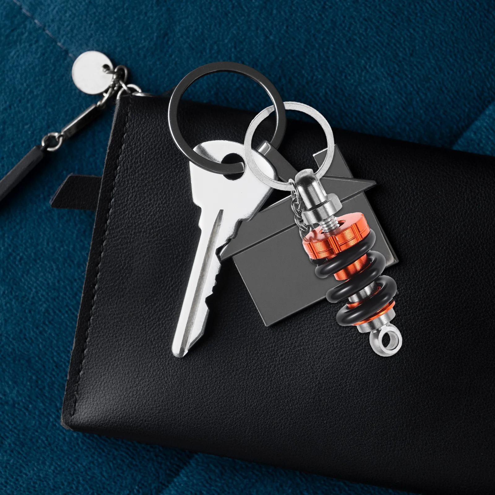 ممتص الصدمات حلقة رئيسية دعامة أمامية قلادة سكوتر تعليق زنبركي من سبائك الألومنيوم #5