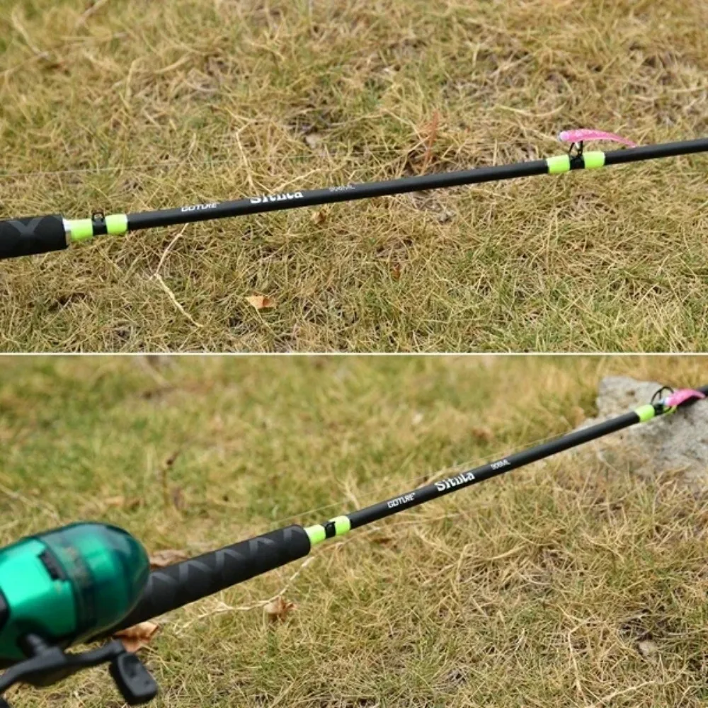 Imagem -06 - Goture Situla-crappie Spinning Rod Seção Alta Resistência Pesca Rod Sensível Blanks Guias Suaves para Crappie Pesca