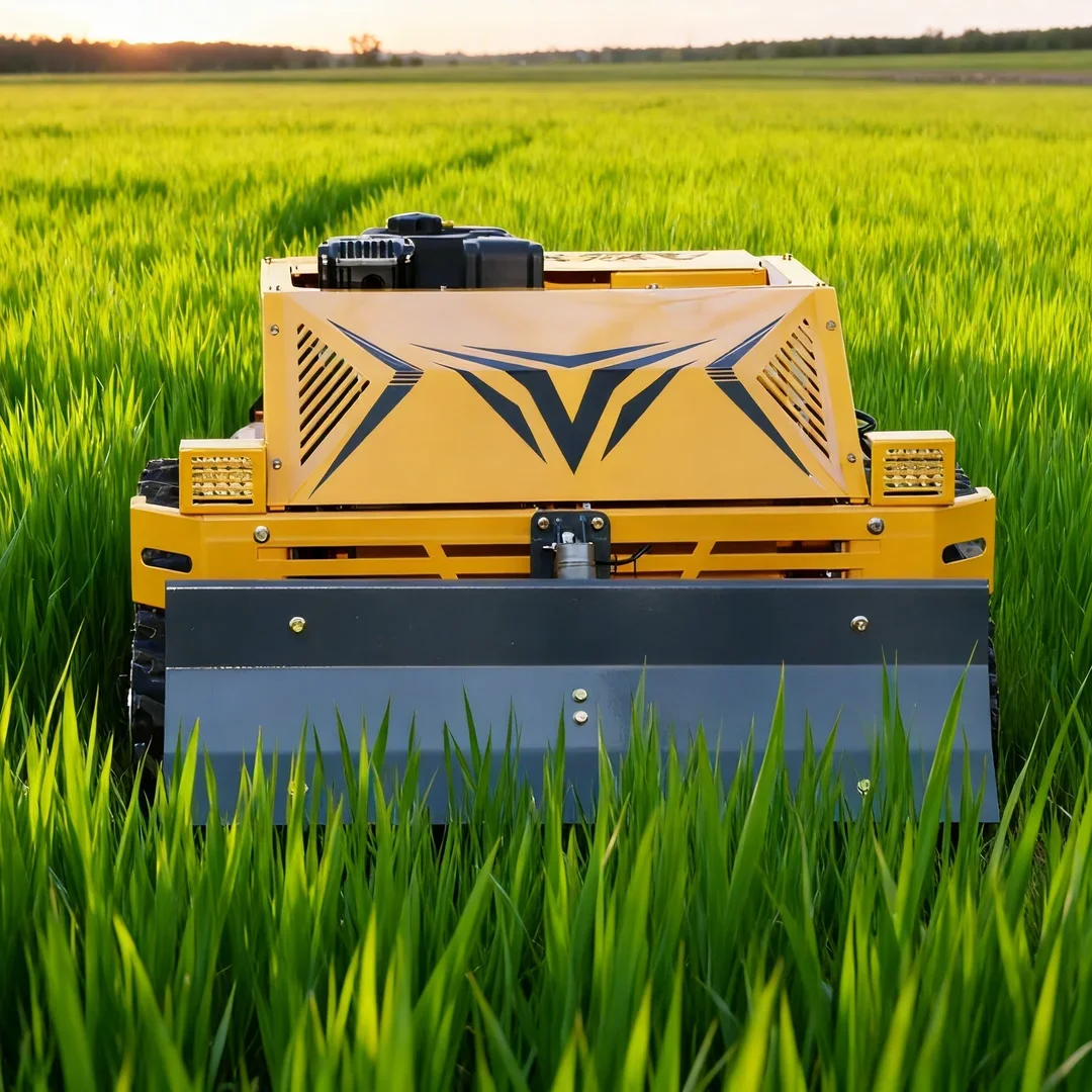 

Многофункциональный робот-косилка для дома с дистанционным управлением: нарезка травы, измельчение, уборка снега для ферм, садов и газонов