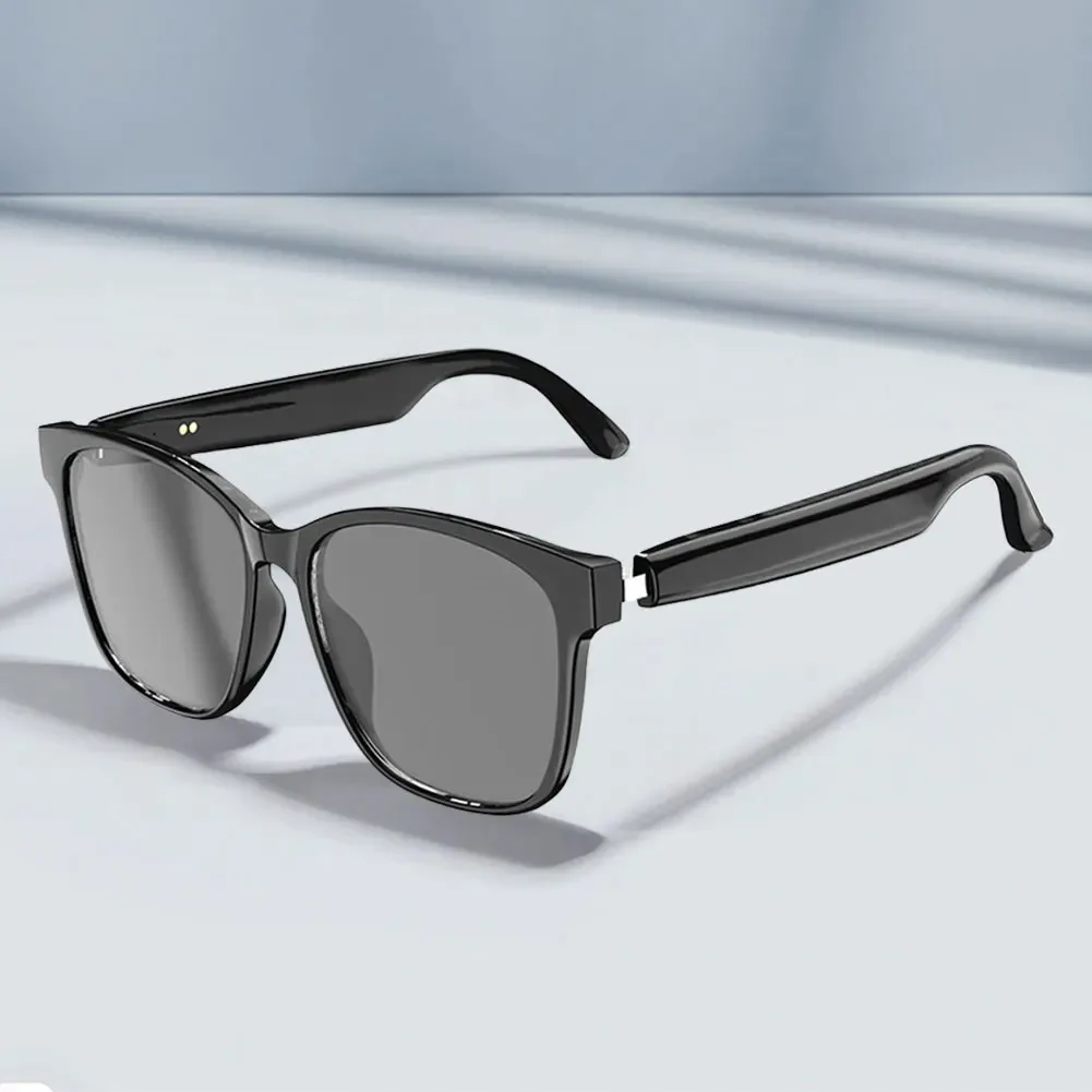 AI lunettes écouteurs avec caméra traduction vocale automatique lunettes intelligentes touches multifonctions pour Sport dispositif de traduction intelligent