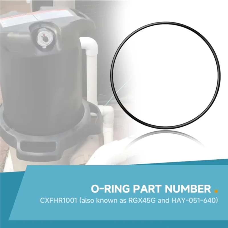BAAG-Filtro Testa O-Ring Compatibile CXFHR1001 / RGX45G Per Hayward Swimclear C100S/C150S/C200S Regenx RG450/RG700/ ASL C850