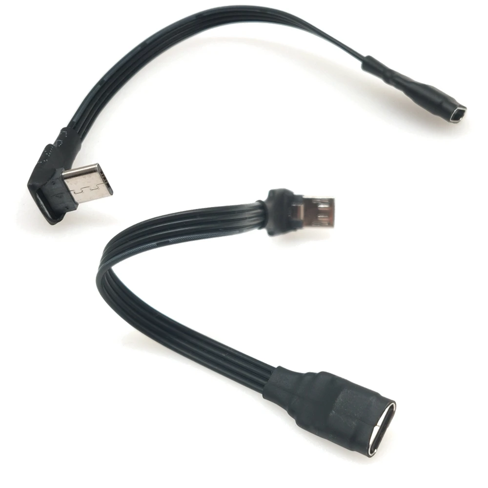 5CM-3M suave para android tipo c adaptador hembra cable de datos de teléfono móvil micro macho a teléfono móvil mini macho mini cable de conversión