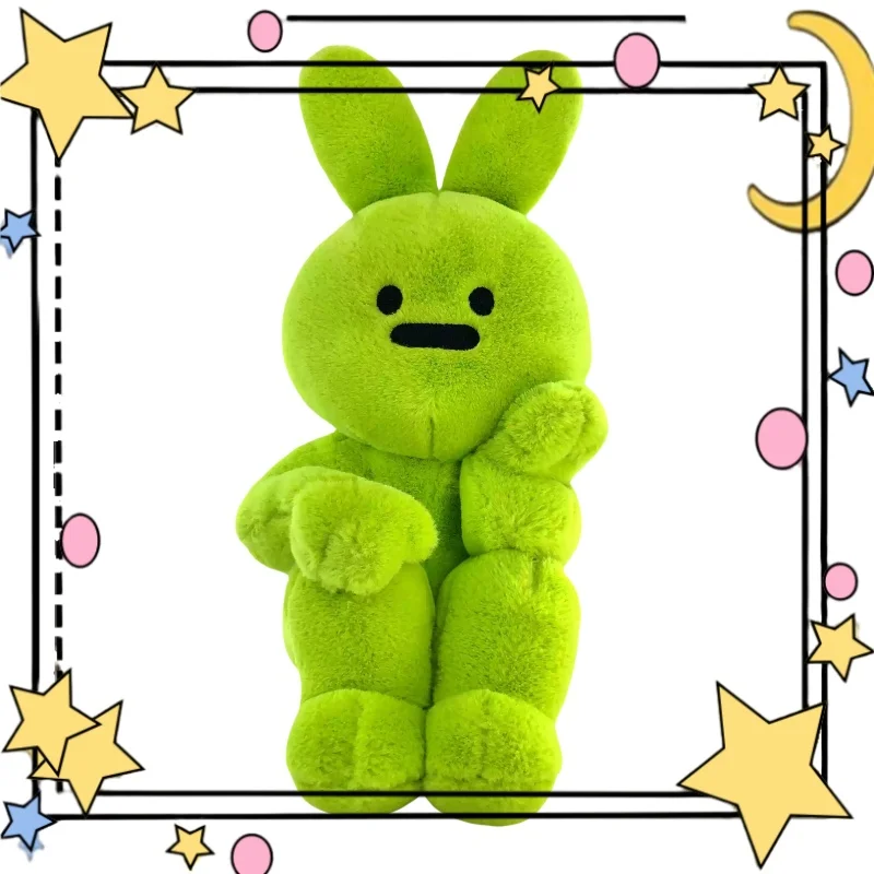 

35cm Despise Rabbits Plush Doll Cartoon Friendly Gesture Cute Kawaii Toy Doll Animal Pillow Home Decoration Valentine'S Gift Toy