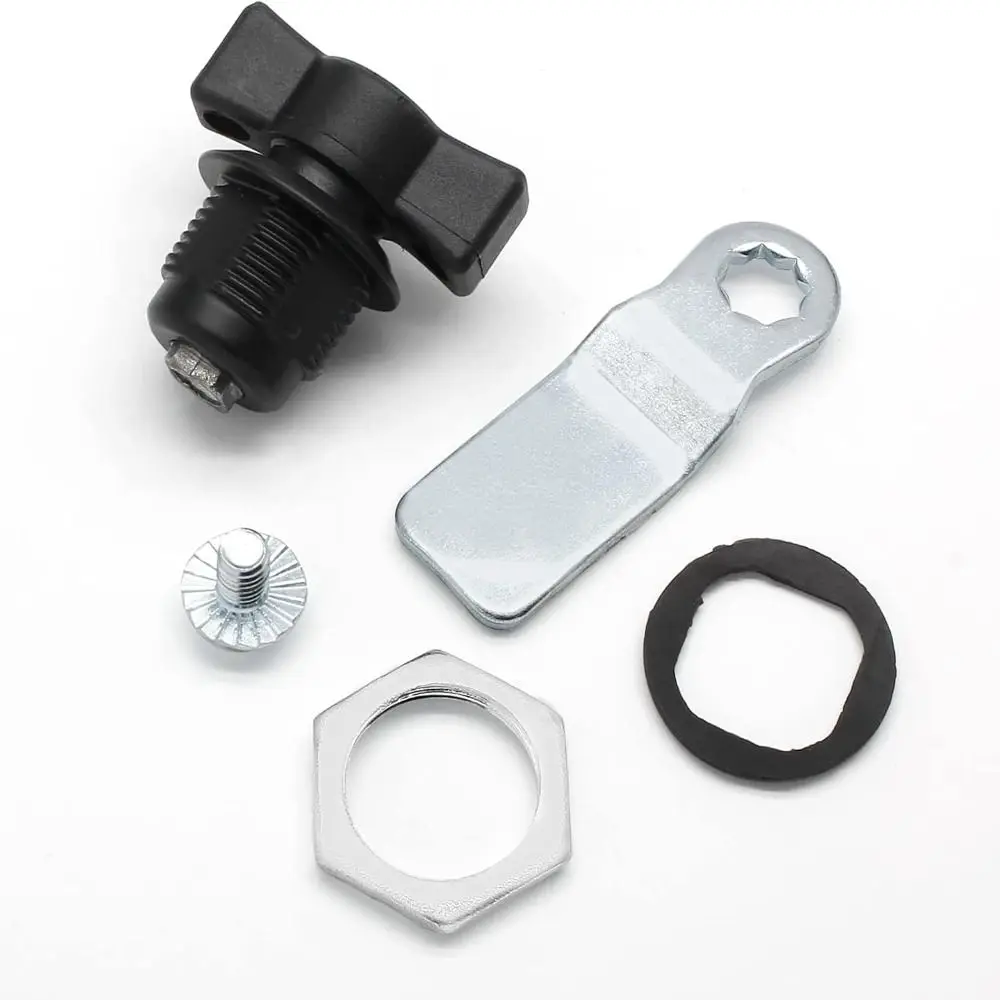 Stainless Steel Distribution Box Tool Lock Keyless Cylindrical Tongue Swivel Lock Industrial Instrument Cabinet Lock