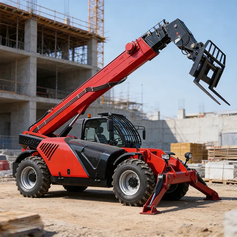 Great Durability Telescopic Forklift Telescopic Forklift Small-Telescopic-Boom-Forklift 25M Telescopic Handler Long Working Life