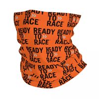 Custom Ready To Race Austrian Motorcycle Neck Gaiter Women Men Windproof Winter Bandana Scarf for Cycling