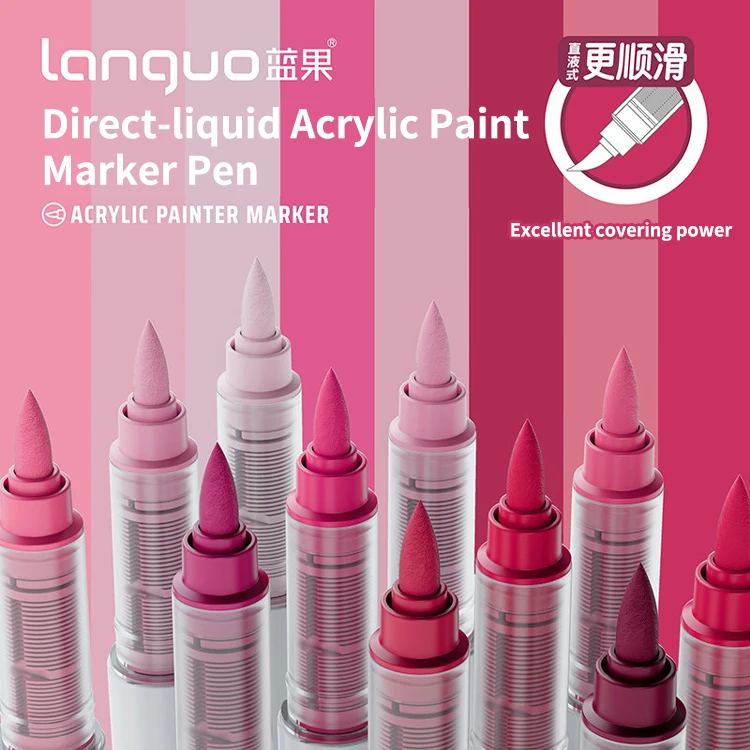 Acrylic paint art markers set image 4