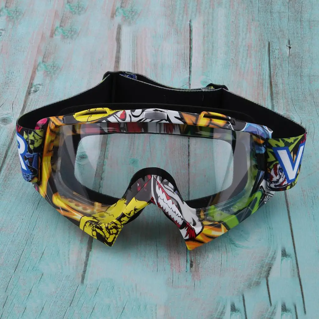 Outdoor Motocross Motorcycle Goggles ATV Dirt Bike DustProof Racing Glasses Windproof Anti-Fog & Anti-2 Colors