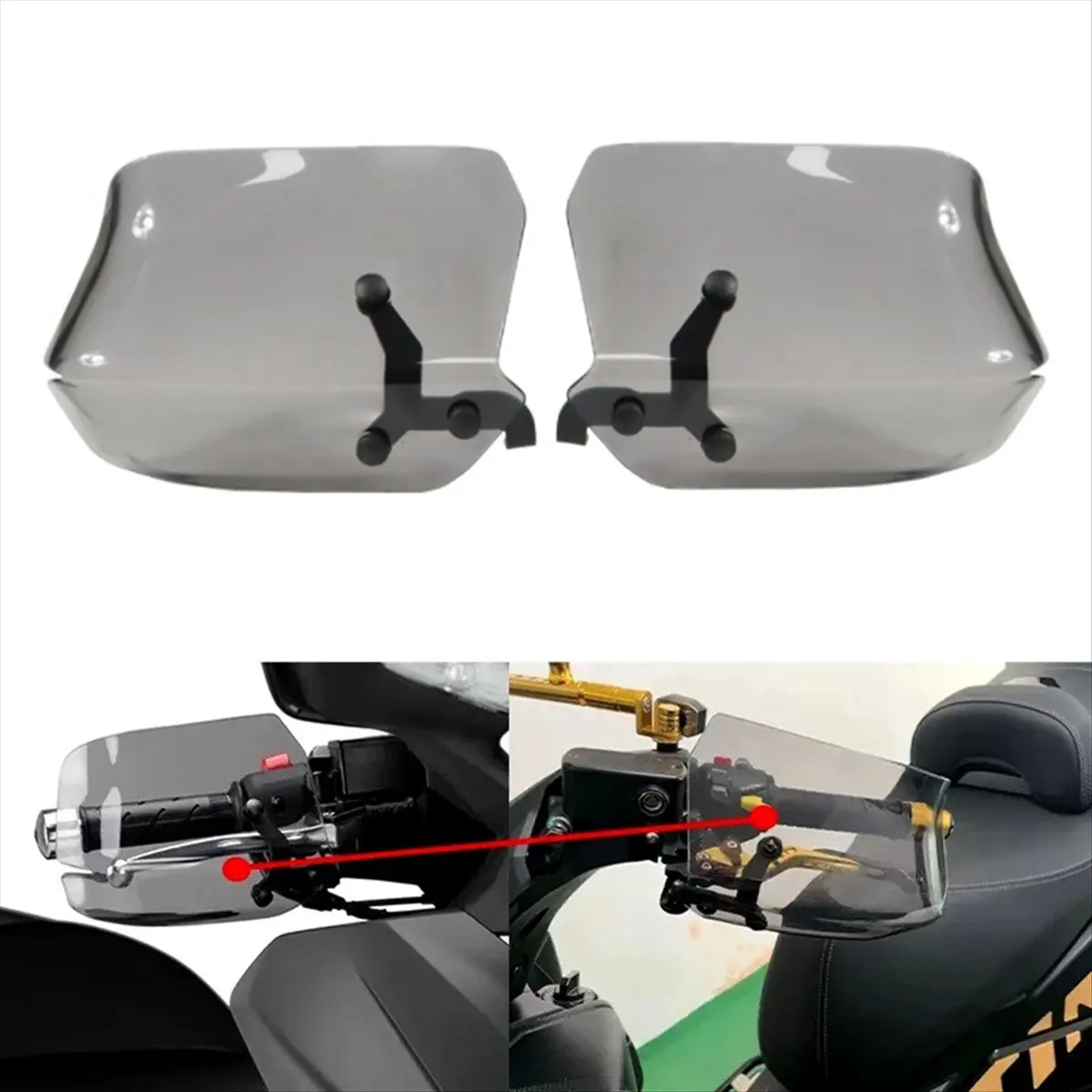 NCSMT For BMW CE 04 CE04 2022 2023 2024 Motorcycle Handguards Shield Hand Guard Protector Windshield Accessories