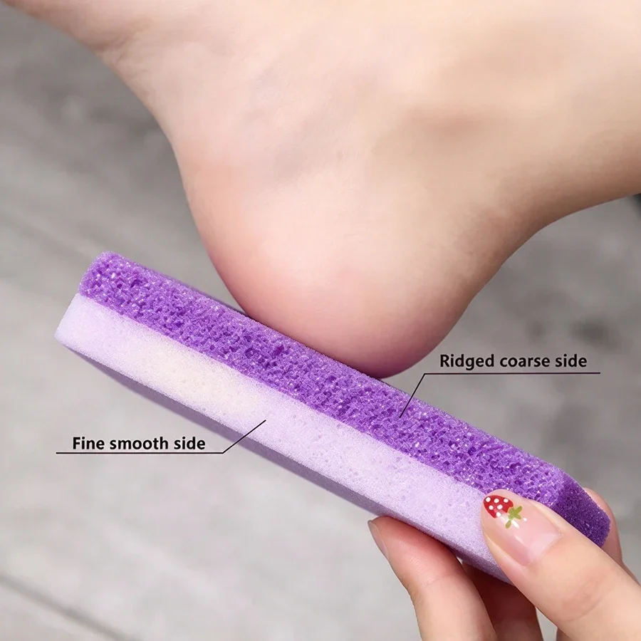 2/ 10Pcs Foot Pumice Stone Foot File Callus Dead Skin Remover Foot Heel Scrubber Smooth Feet Pedicure Exfoliator Foot Care Tool
