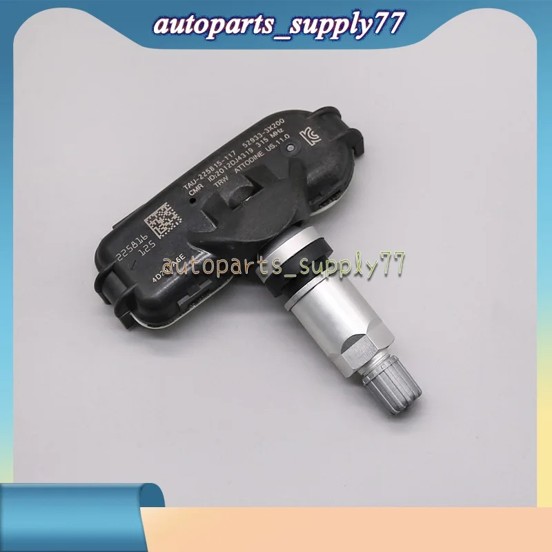 4PCS 52933-3X200 529333X200 TPMS SENSOR For 2010-2013 Hyundai Elantra 2011-2018 Kia Rio 315MHz TIRE AIR PRESSURE SENSOR