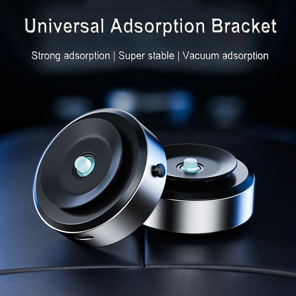 Intelligent Car Mount Mobile Phone Holder Magnetic Technology Universal Adsorption Bracket Vacuum Adsorption Stable For Phone