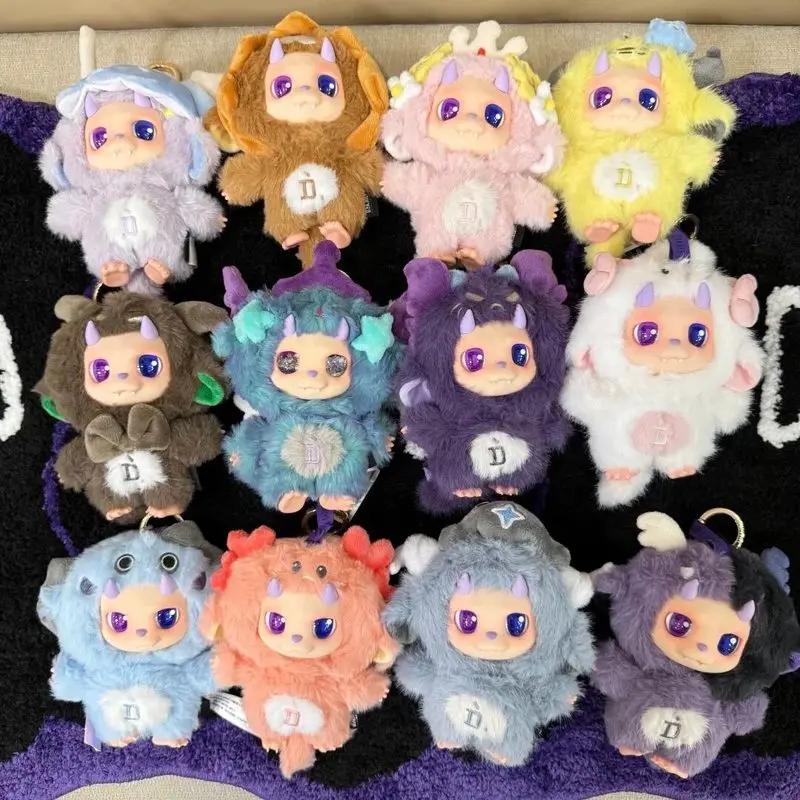 

Original D.Fa.Mily Little D 12 Zodiac Series Blind Box Cute Fashion Toy Figurine Mystery Box Decorative Ornament Perfect Gift