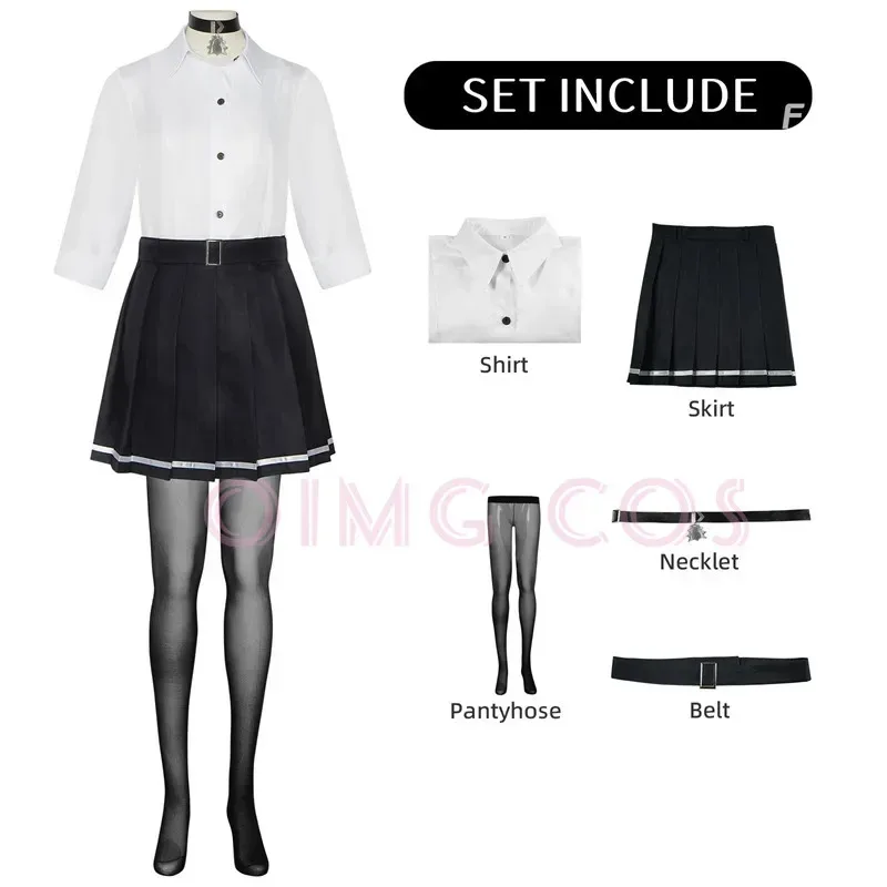 Ellen Joe Cosplay Costume Zenless Zone Zero Carnival Uniform  Anime Halloween Costumes Men  Wig Game Character Outfits