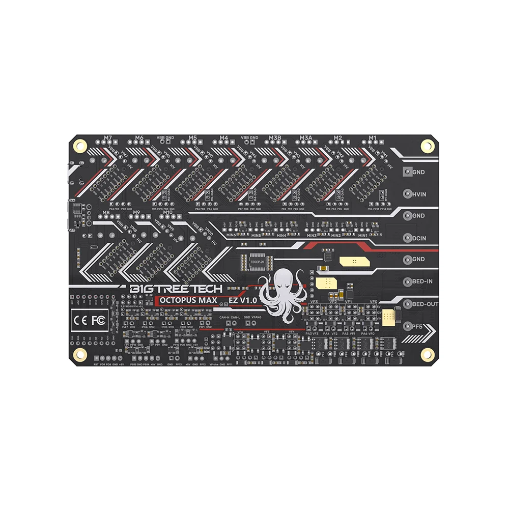 Imagem -05 - Bigtreetech-placa-mãe Octopus Max ez Atualização da Tela Pro Control Board para Cr10 Voron 32bit Mini12864 V2.0