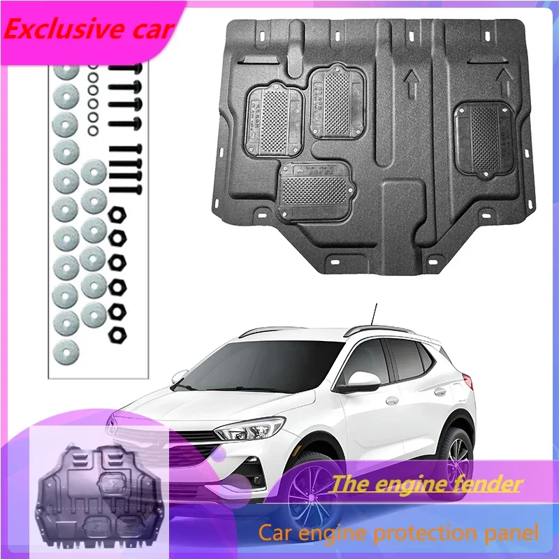 

Under Engine Guard Splash Shield Mud Fender Cover Plate Fender Mudguard Protector For Buick ENCORE 2020-2022 1.0T 1.3T Car Black