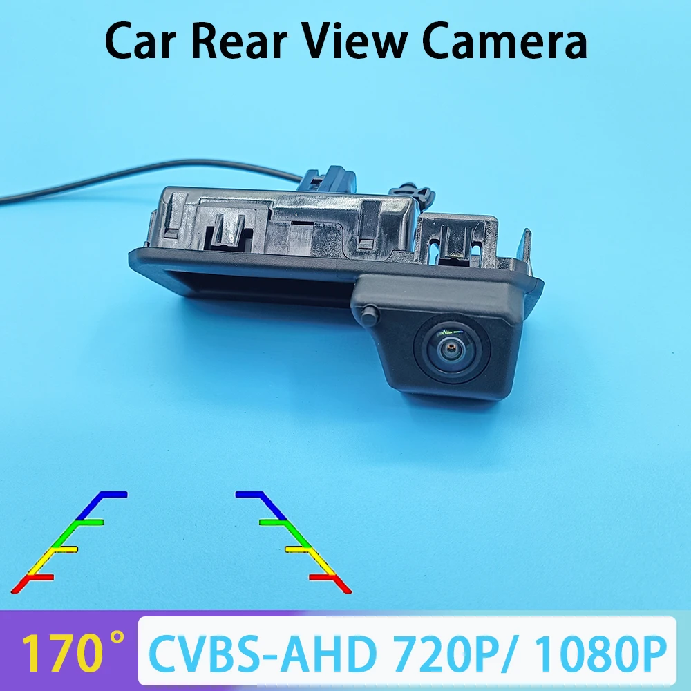 AHD 1080P Car Rear View Camera For Audi Q2 Q2L Q3 A5 A5L A6 A6L VW Polo Passat EOS Porsche Cayenne Skoda Kodiak Car Water Spray