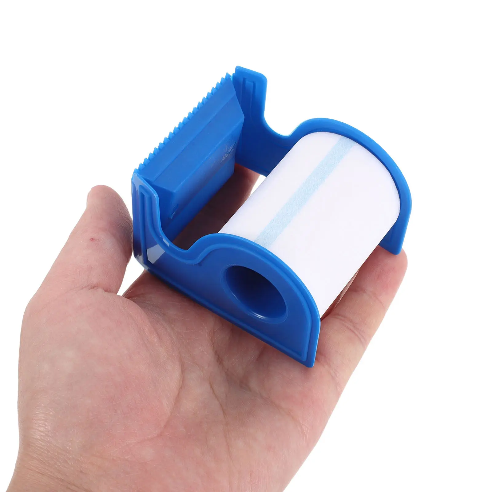 6Pcs Tape Nonwoven Adhesive Bandage Breathable Skin Friendly Sensitive Wound Care Tape with Dispenser Cutter for First