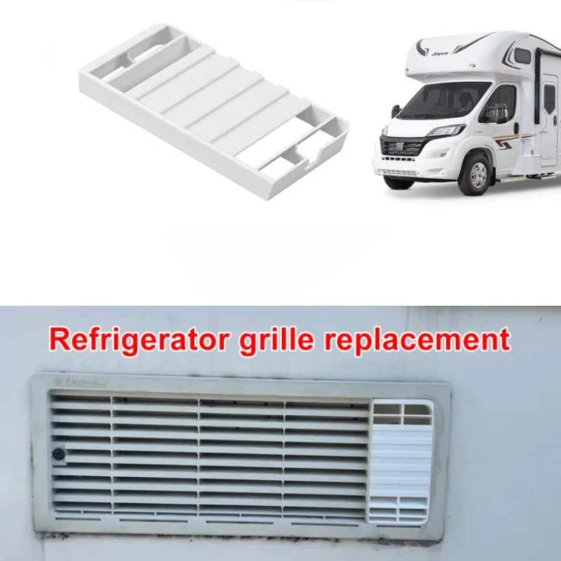 

1pcs Refrigerator Replacement Grille For Dometic LS100 Durable ABS For Caravans Motorhomes Campers Car Accessories