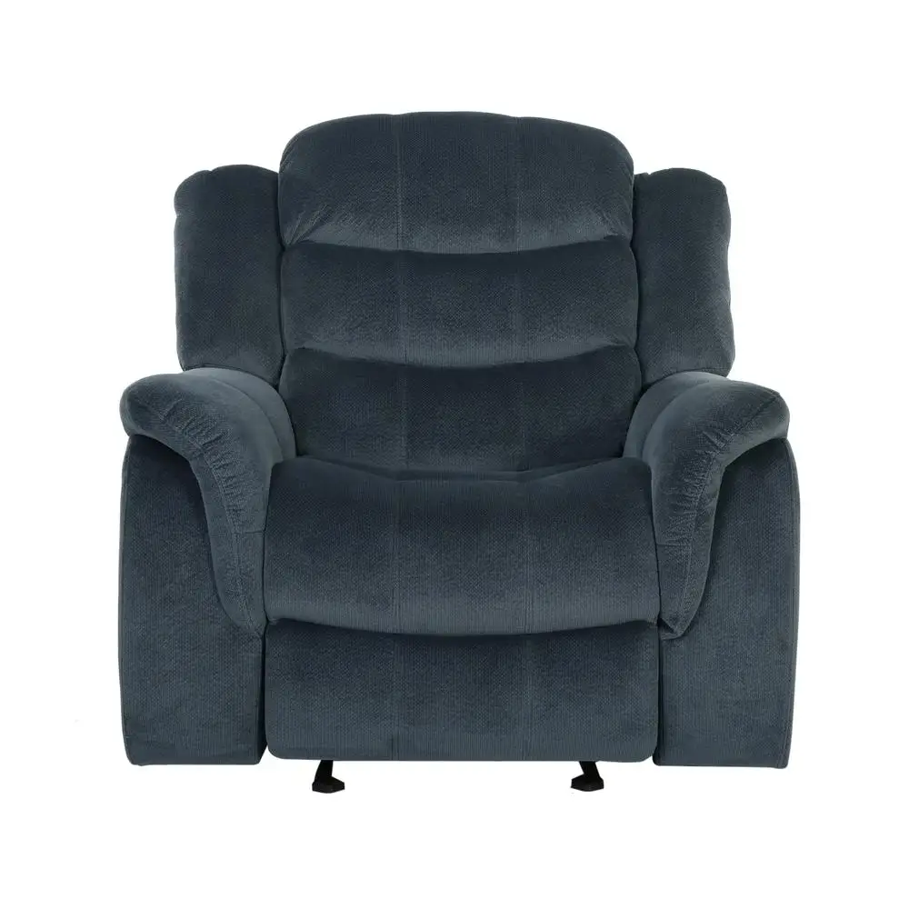 Christopher Knight Home Staalgrijs Pluche Zweefvliegtuig Fauteuil Oversized Klassiek Comfort Duurzaam