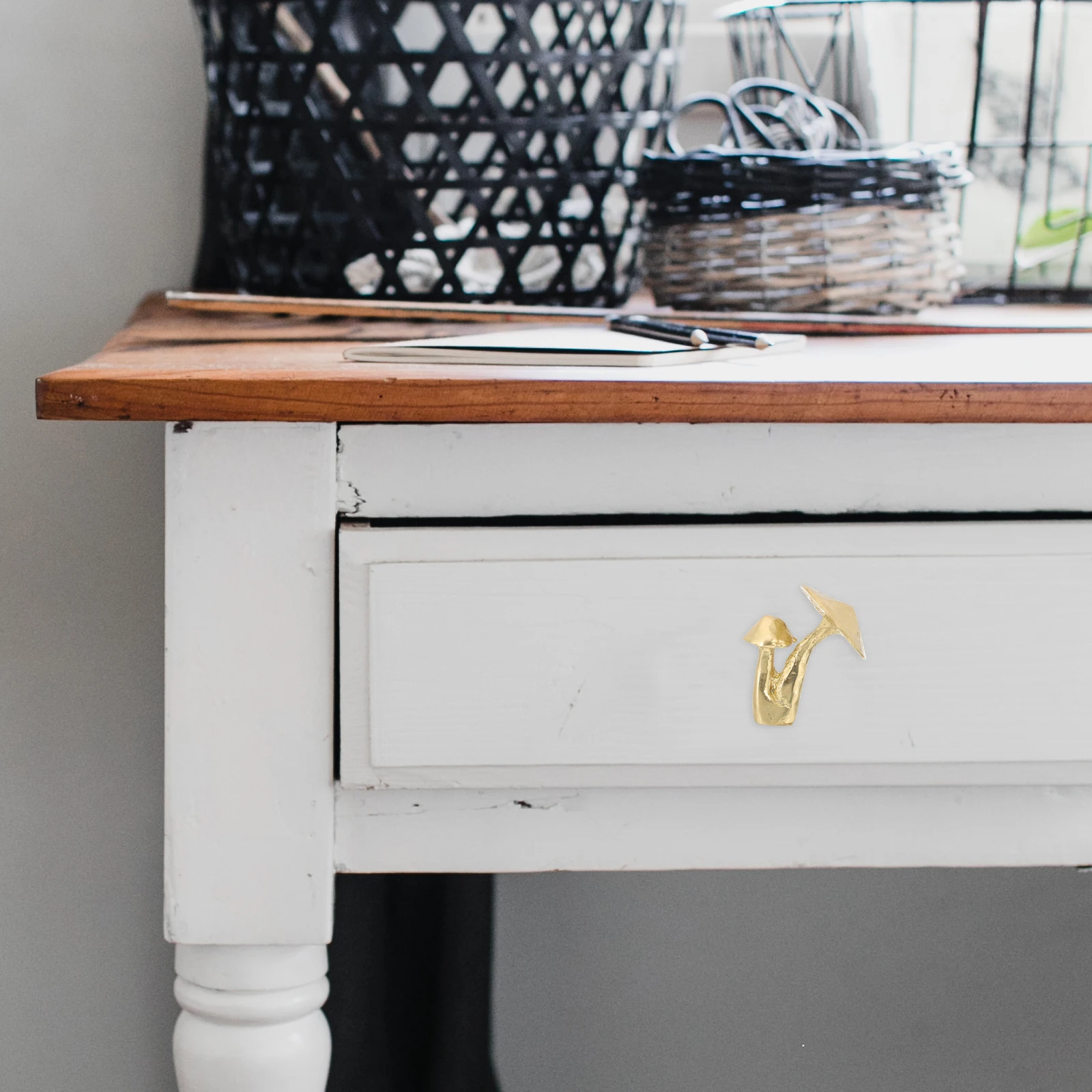 

Premium Brass Cabinet Knob Minimalist Design Easy to Install Drawer Pull Handle for Kitchen Bathroom Wardrobe Furniture