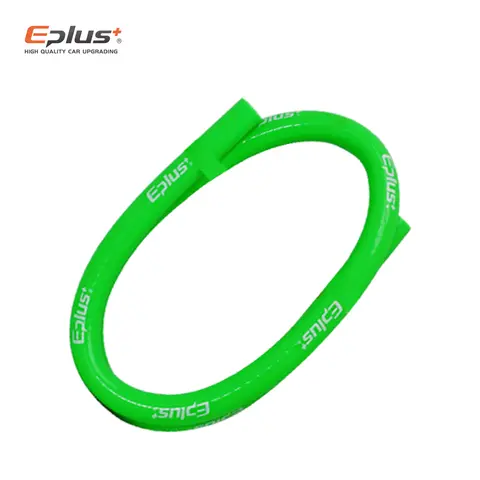 EPLUS 4 레이어 폴리에스테르 실리콘 호스 스트레이트 1 미터 자동차 엔진 범용 고온 실리카겔 튜브 녹색 멀티 사이즈