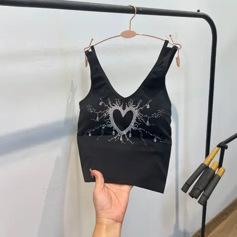 सेक्सी महिला क्रॉप टॉप नियॉन ग्रीन कैमिस महिला नियॉन टैंक 10 best sales नीऑन हरा - №2