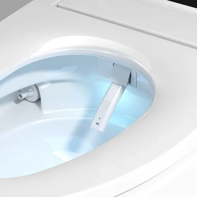 Modern Toilet Accessories Sanitary Ware Automatic Ceramic Intelligent Japanese Smart Toilet Seat Multicolored