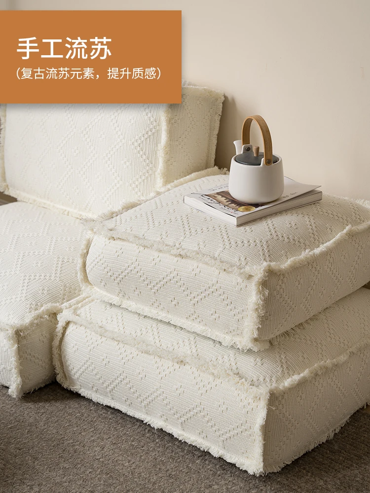 Hxl Tatami Sponge Cushion Balcony Sofa Japanese Futon Cushion Seat Cushion Small Stool