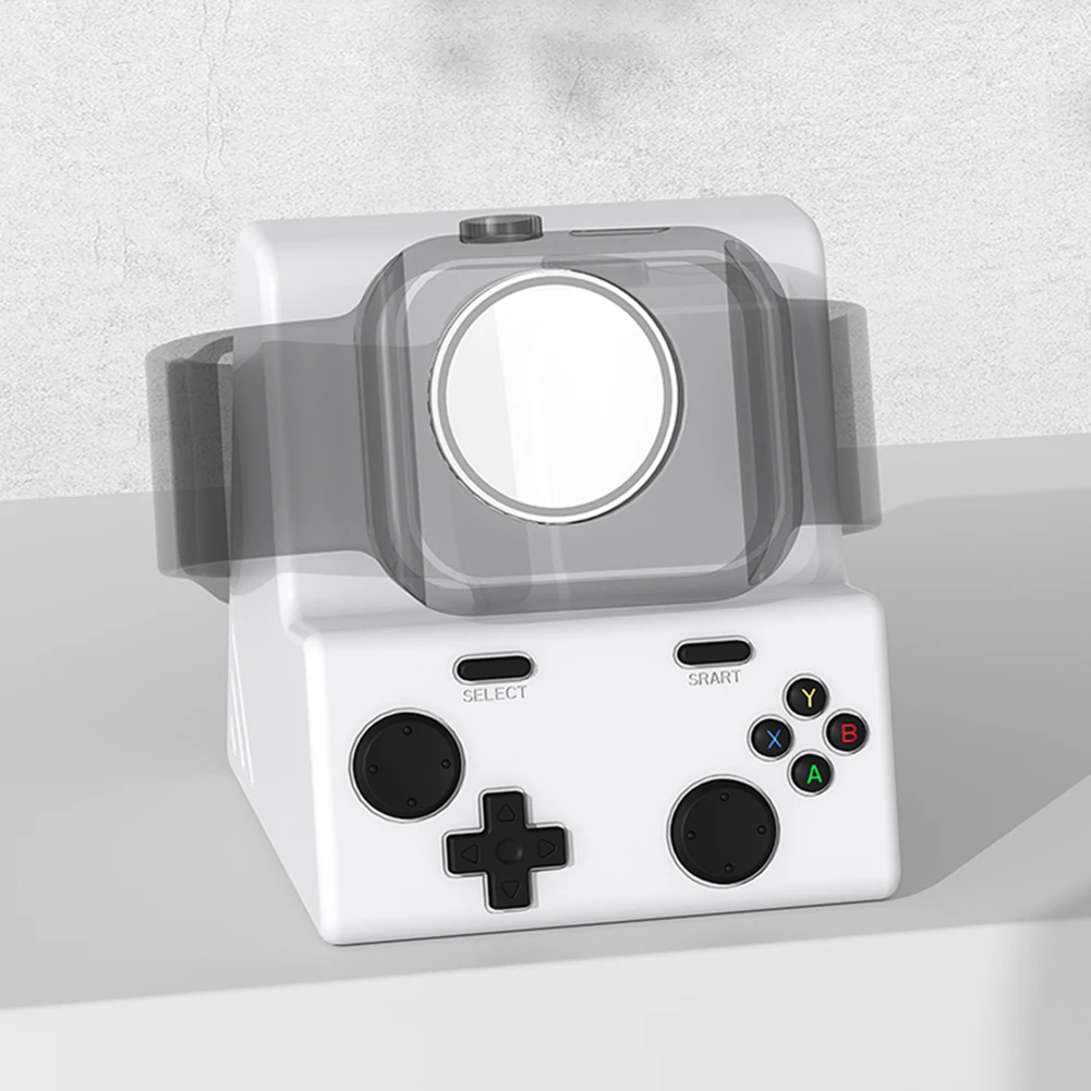 

Charger Stand Silicone Dock Charging Station Dock Holder Space-Saving Charging Stand for Apple Watch Series 10 9 8 7 6 5 4 3 2 1