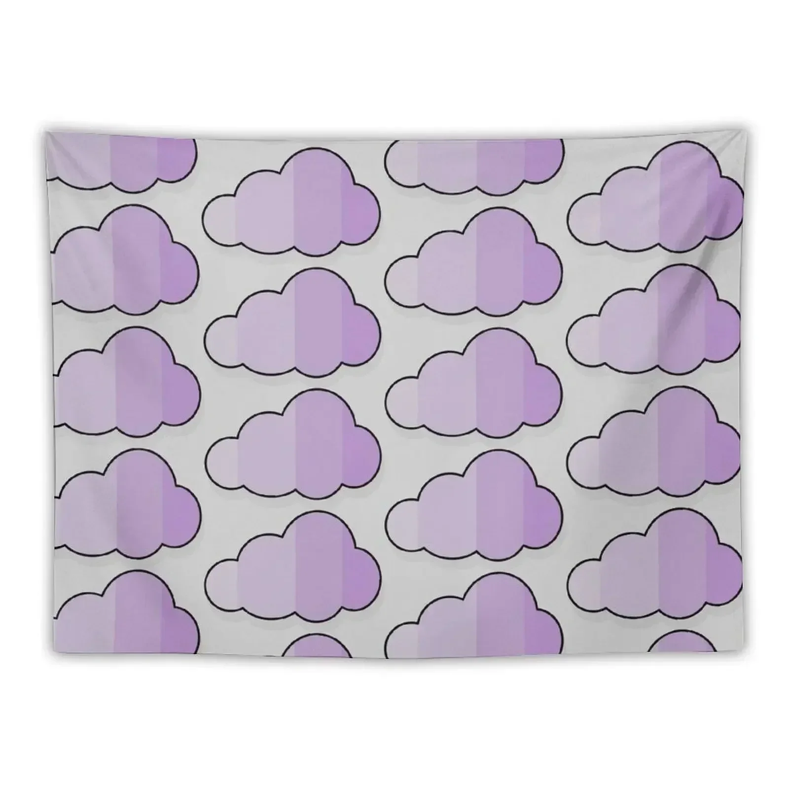 

Gray and purple cloud Tapestry Decoration Home Wall Mural Wall Decor Hanging Things To The Room Tapestry