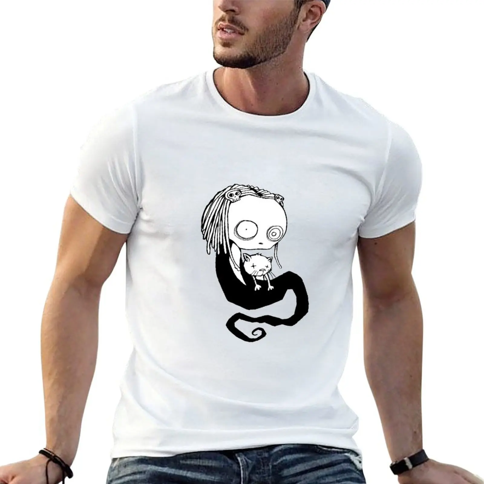 

Lenore Black and white T-Shirt anime t shirts for man t shirts for man graphic vintage T-Shirt