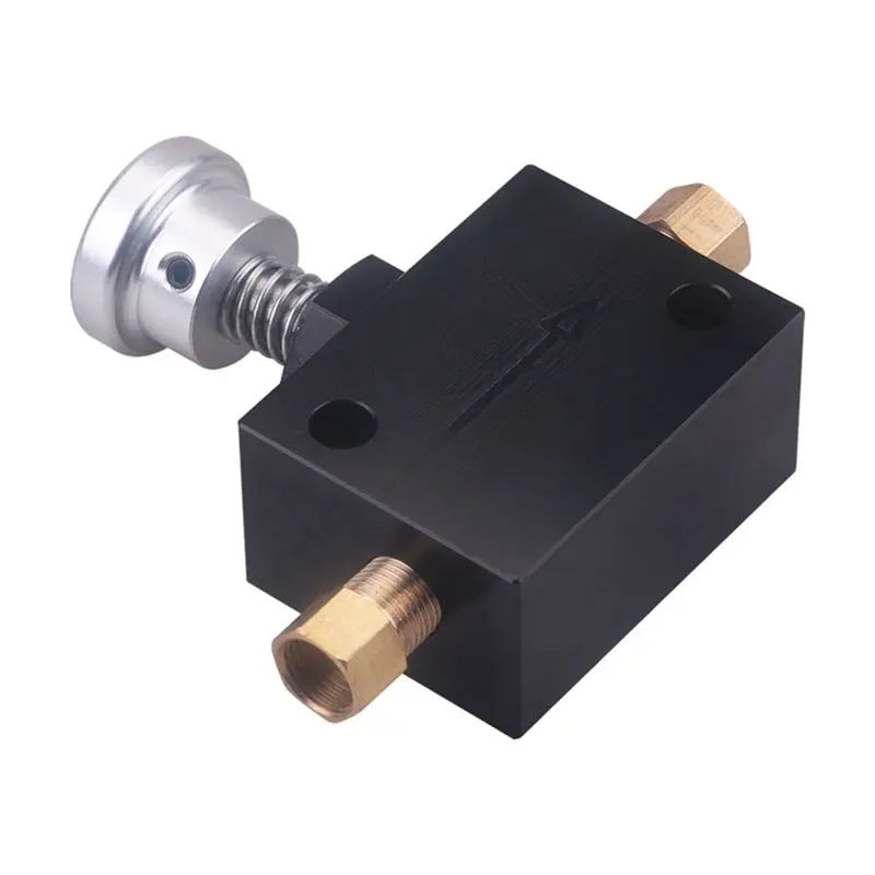 

1 PCS Proportional Valve 1/8NPT Manual Brake Line Lock Pressure Hold For Disc Drum-A61E