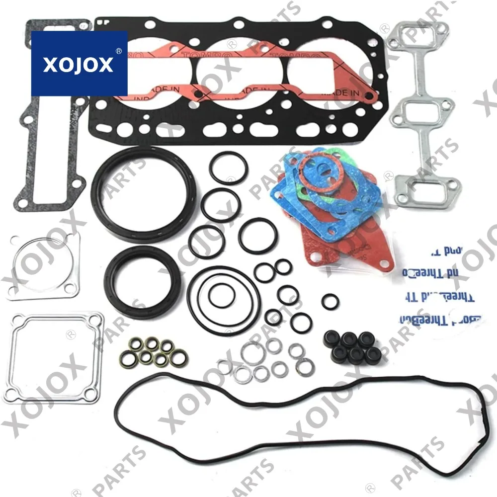 

XOJOX 3TNE88 Engine Full Gasket Set fits for Yanmar Excavator VIO40 w/ 3TNE88L Engine