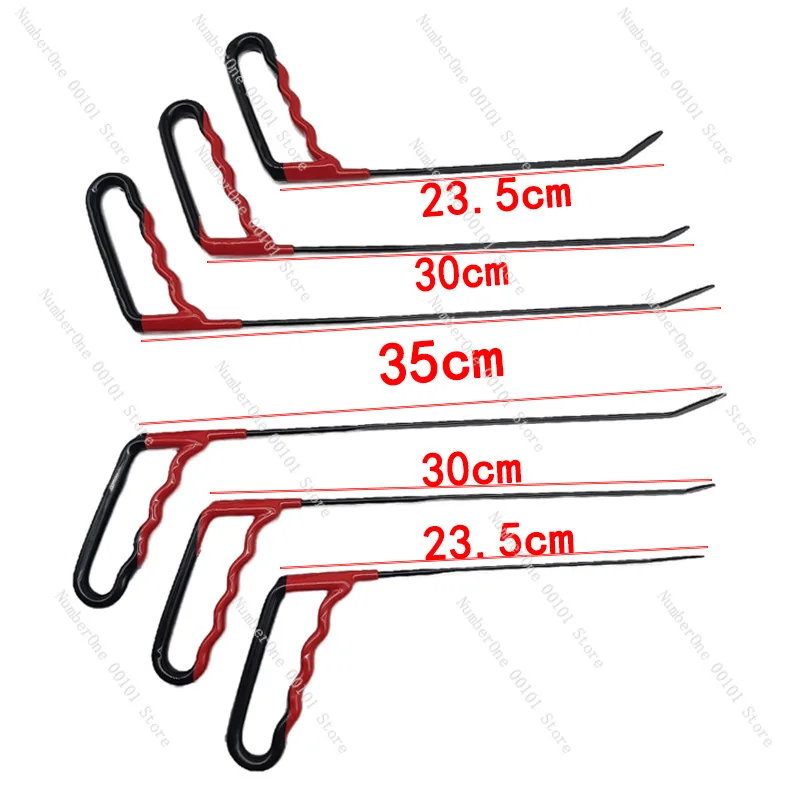 Car dent repair tool, hail pit small hook, sandwich dent, no trace, no damage to paint, restoration flat shovel lever