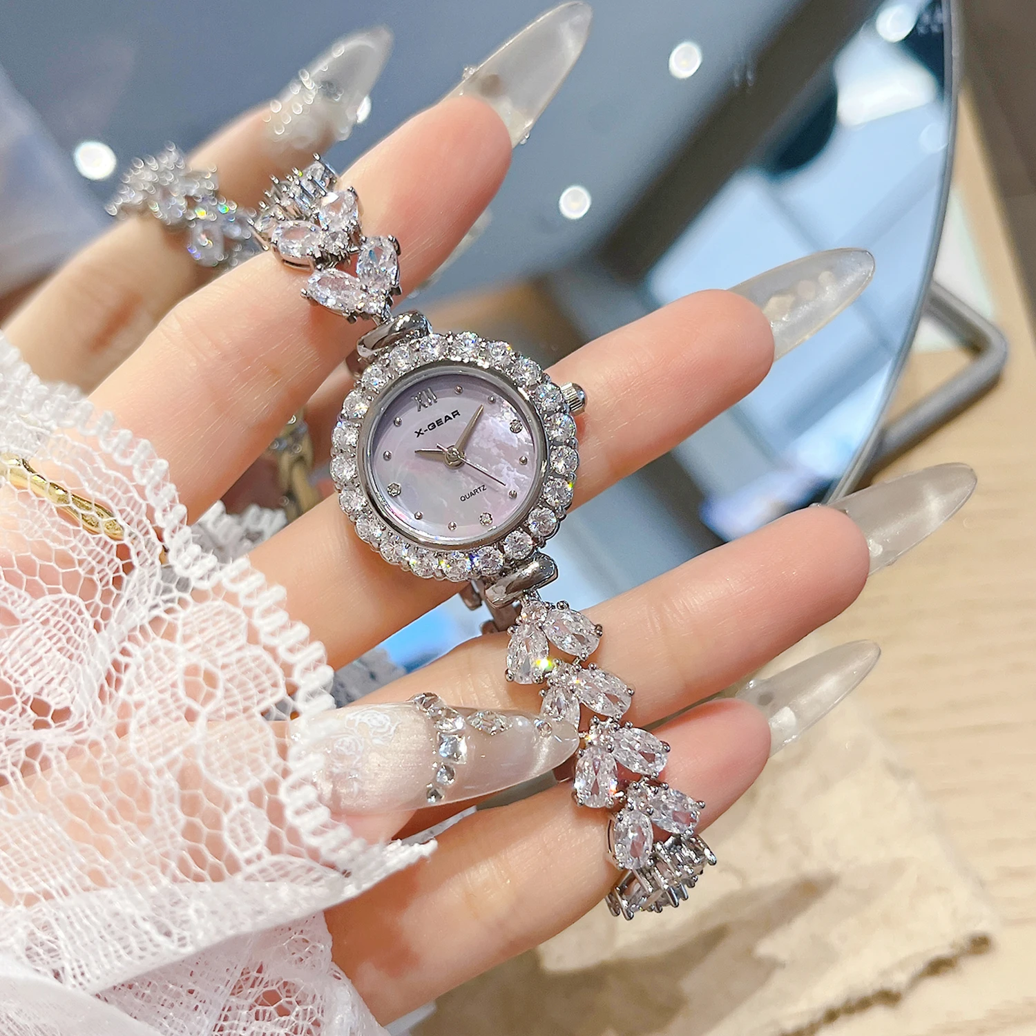 ساعة X-GEAR Premium كوارتز ستانلس ستيل مقاومة للماء للأولاد والبنات - ساعة يد للطلاب، هدية عيد ميلاد