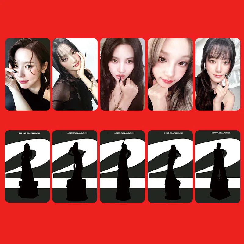 Kpop Idol GIDLE Lomo Cards Photocards Photo Card  Postcard for Fans Collection