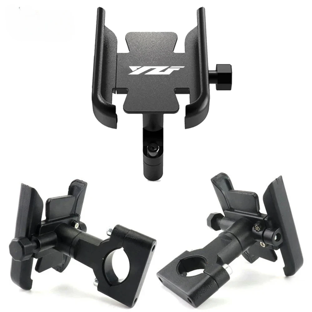 Do Yamaha YZF R1 R3 R25 R15 R6 R7 R125 R15 YZFR3 YZFR6 Akcesoria motocyklowe Uchwyt na kierownicę Uchwyt na telefon komórkowy Uchwyt na stojak GPS